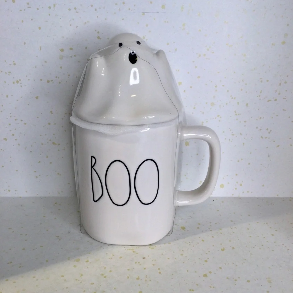 Rae Dunn Boo Mug with Ghost Topper Lid - Picture 4 of 8